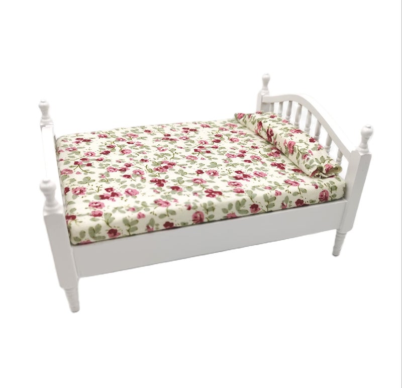 SXFSE Dollhouse Decoration Accessories, Mini Dollhouse Furniture Bed Room Pretend Play Toy - Image 1